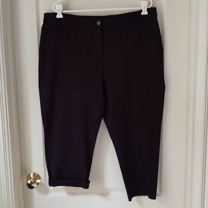 So Slimming Chico's Cropped Stretch Jeans Size 3.5